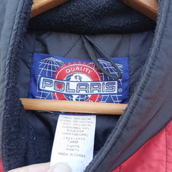 Vintage Polaris Racing Snowmobile Jacket Nylon - Picture 5 of 7